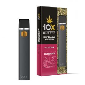 Guava Delta 8 THC Vape Pen - Disposable - 10X - 920mg