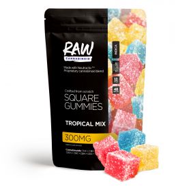 Raw Cannabinoid Neutractiv ™ Active CBD Gummies - Tropical Mix - 300MG