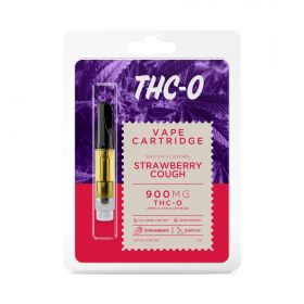 Strawberry Cough Cartridge - THCO  - 900mg - Buzz