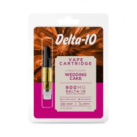 Wedding Cake Cartridge - Delta 10  - 900mg - Buzz