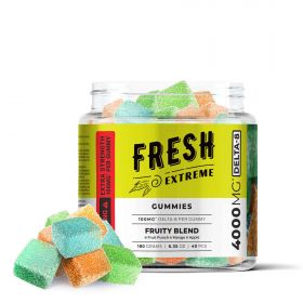 Fruity Blend Gummies - Delta-8 THC - 4000MG - Fresh Extreme