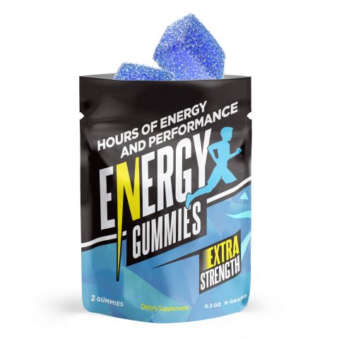 2 Pack - Energy Gummies - Extra Strength  - 2