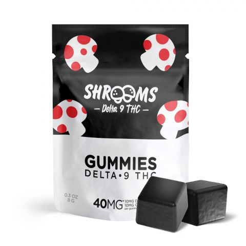 2 Pack Gummies - Delta 9 THC - 40MG - Shrooms - 1