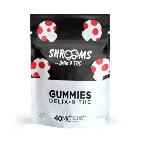 2 Pack Gummies - Delta 9 THC - 40MG - Shrooms - Thumbnail 3