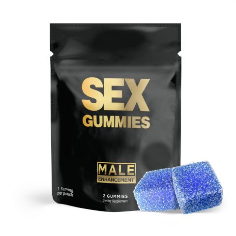2 Pack - Sex Gummies - Single Dose - Male Enhancement Gummies - 2