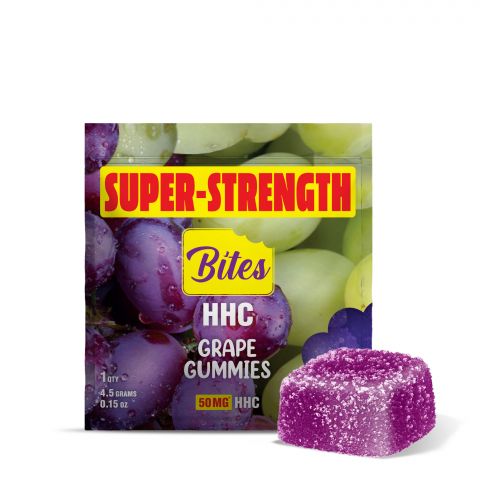 Bites HHC Gummy - Grape - 50MG - 1