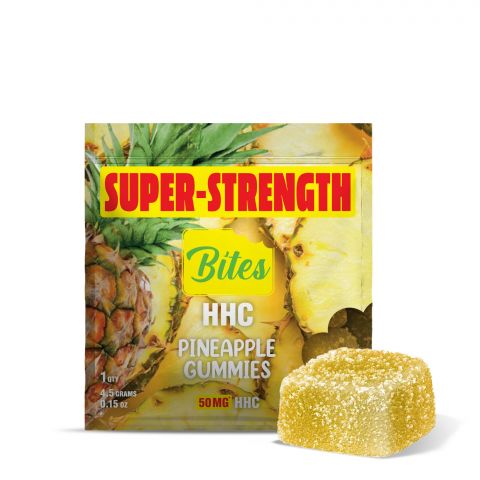 Bites HHC Gummy - Pineapple - 50MG - 1
