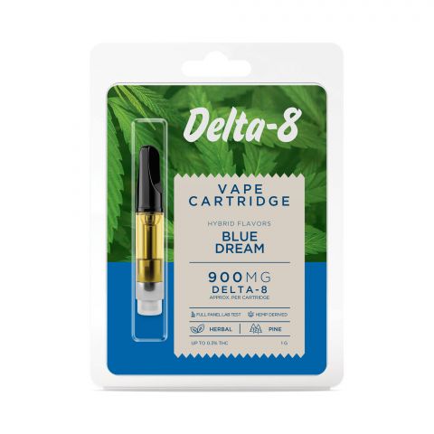 Blue Dream Cartridge - Delta 8  - 900mg - Buzz