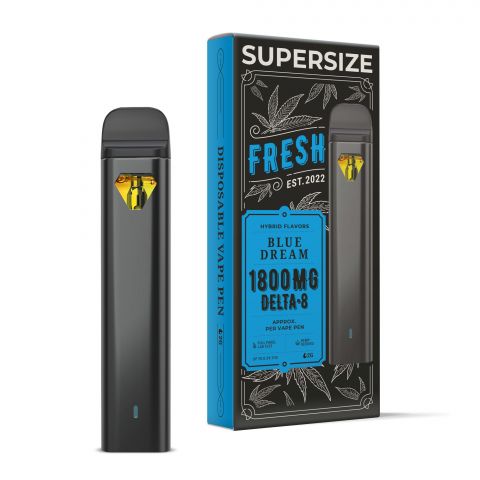 Blue Dream Vape Pen - Delta 8 THC - Fresh Brand - 1800MG - 1