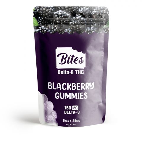 Bites Delta 8 Gummy - Blackberry - 150mg - Thumbnail 2