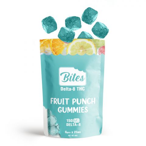 Bites Delta 8 Gummy - Fruit Punch - 150mg - Thumbnail 3
