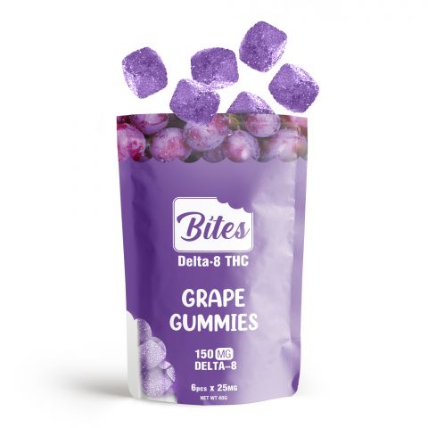 Bites Delta 8 Gummy - Grape - 150mg - Thumbnail 3