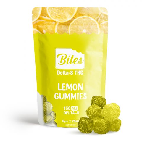 Bites Delta 8 Gummy - Lemon - 150mg - 1