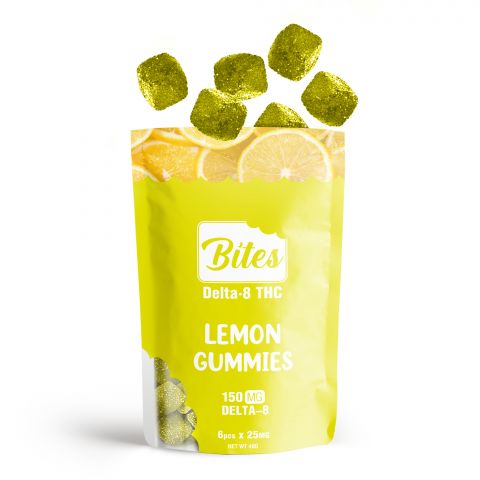 Bites Delta 8 Gummy - Lemon - 150mg - 3