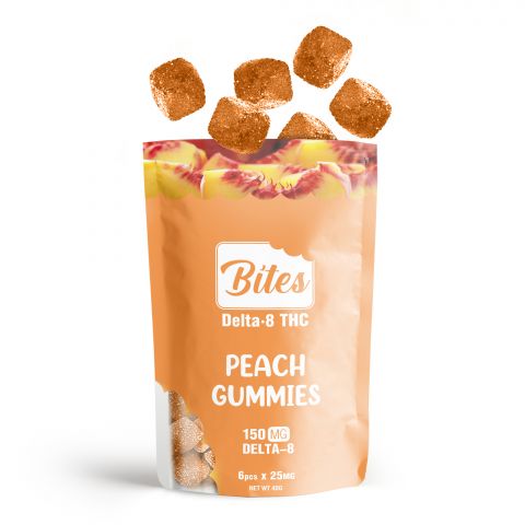 Bites Delta 8 Gummy - Peach - 150mg - Thumbnail 3