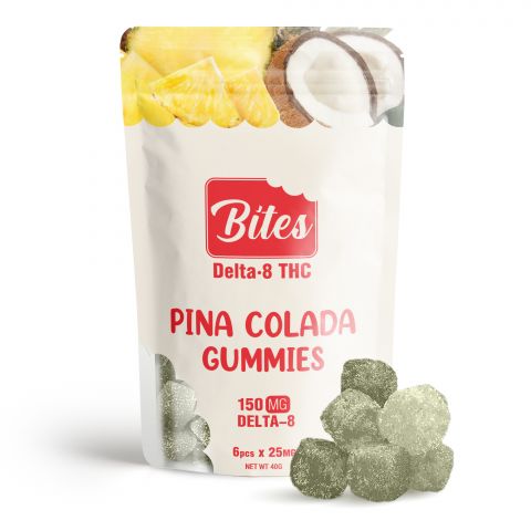 Bites Delta 8 Gummy - Pina Colada - 150mg - Thumbnail 1