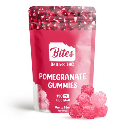 Bites Delta 8 Gummy - Pomegranate - 150mg - 1