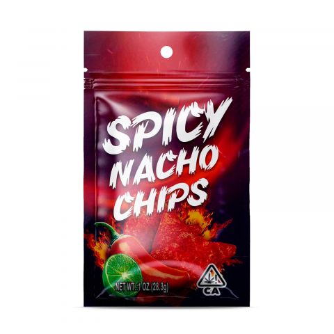 Delta-8 THC Snacks Spicy Nacho Chips - 250MG - 1