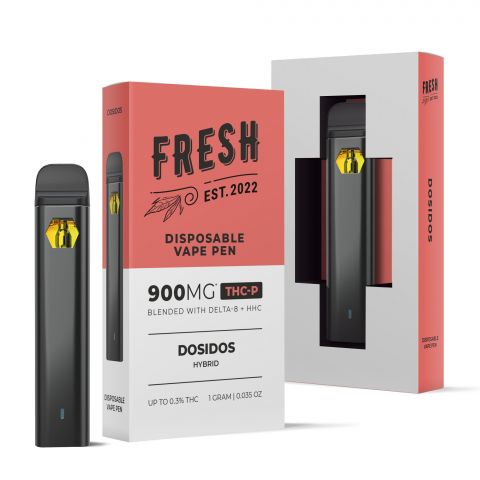 Dosidos Vape Pen - THCP  - Disposable - 900mg - Fresh - 1