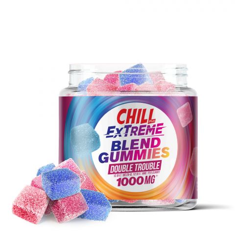 Double Trouble Gummies - Delta 8  - 1000mg - Chill Plus - 1