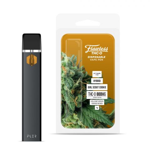 Girl Scout Cookie THC O Vape Pen - Disposable - Flawless - 800mg - 1