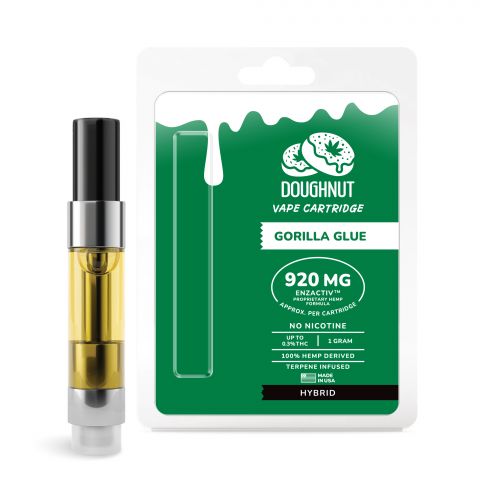 Gorilla Glue Cartridge - CBD & Enzactiv - Doughnut - 920mg - 1