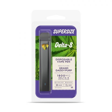 Grand Daddy Purp Vape Pen - Delta 8  - Disposable - 1800mg - Buzz