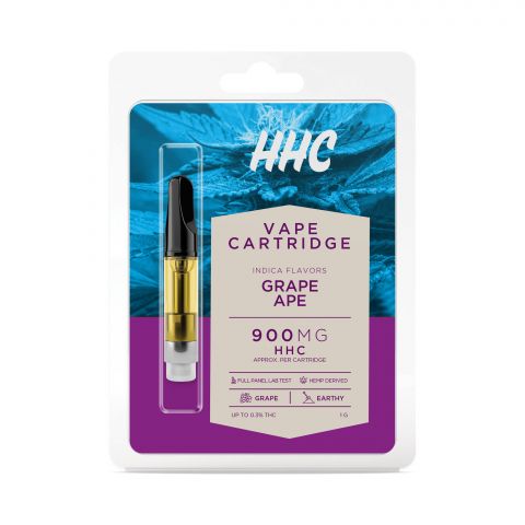 Grape Ape Cartridge - HHC  - 900mg - Buzz