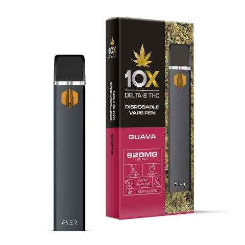 Guava Delta 8 THC Vape Pen - Disposable - 10X - 920mg - 1
