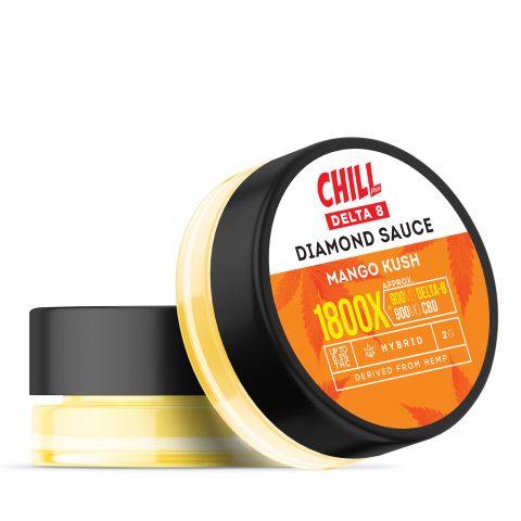 Mango Kush Diamond Sauce - Delta 8 - 1800X - Chill Plus - 1
