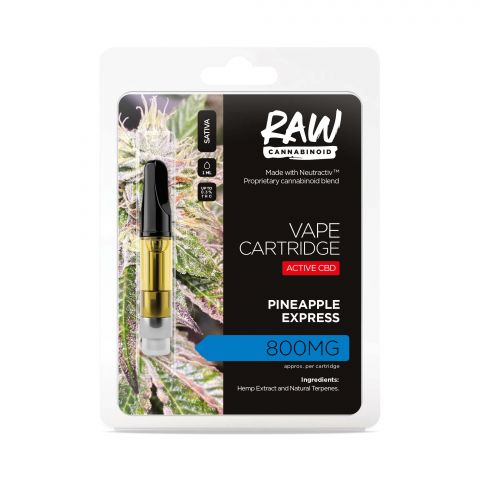 Pineapple Express Cartridge - Active CBD - Cartridge - RAW - 800mg - Thumbnail 2