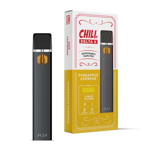 Pineapple Express Delta 8 THC Vape Pen - Disposable - Chill Plus - 900mg (1ml) - 1
