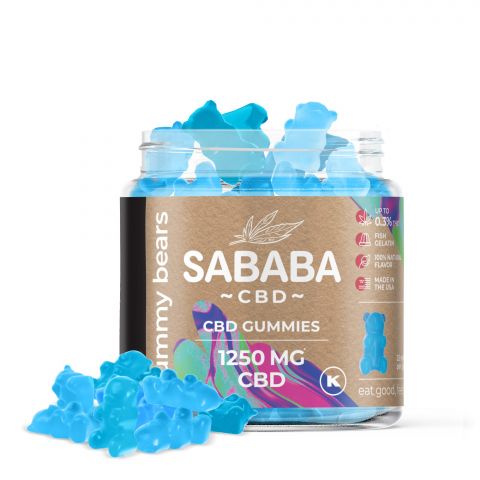 Sababa Full Spectrum CBD Gummies - Gummy Bears - 1250MG - 1