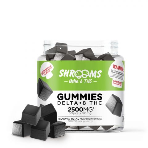Shrooms Delta-8 THC Gummies - 2500MG - 1