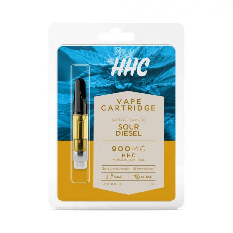 Sour Diesel Cartridge - HHC  - 900mg - Buzz