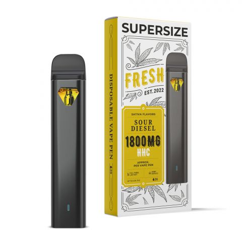 Sour Diesel Vape Pen - HHC - Fresh Brand - 1800MG - Thumbnail 1