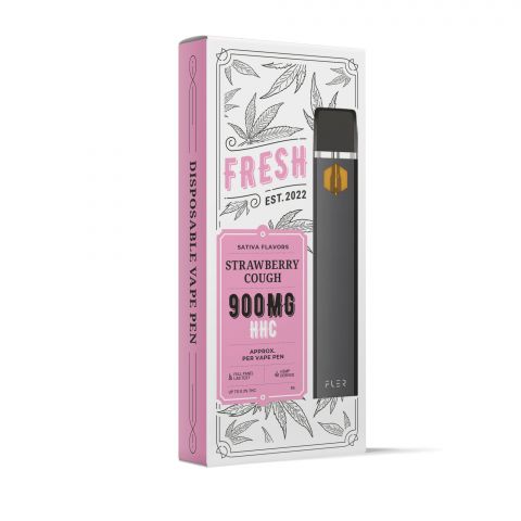 Strawberry Cough Pen - HHC - Fresh Brand - 900MG - Thumbnail 2
