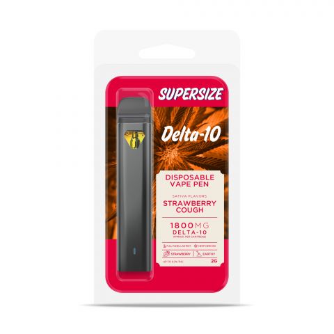 Strawberry Cough Vape Pen - Delta 10  - Disposable - 1800mg - Buzz