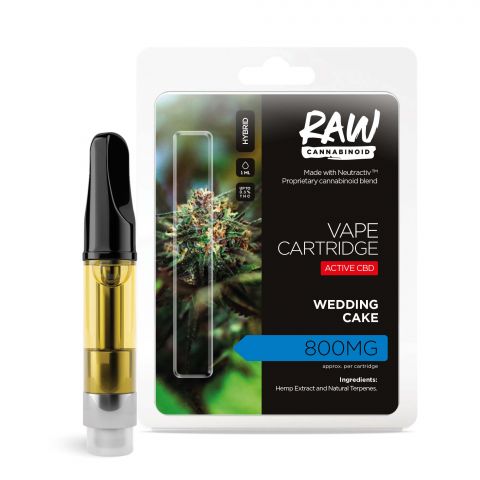 Wedding Cake Cart - Active CBD - Raw - 800mg - 1