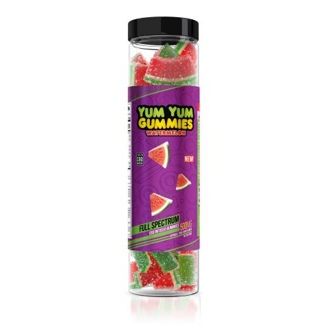Yum Yum Gummies - CBD Full Spectrum Watermelon Slices - 500mg - Thumbnail 2