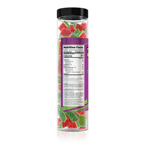 Yum Yum Gummies - CBD Full Spectrum Watermelon Slices - 500mg - 3