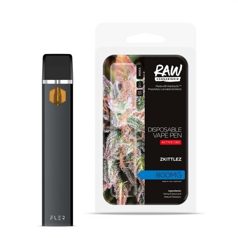 Zkittles Vape Pen - Active CBD - Disposable - RAW - 800MG - 1