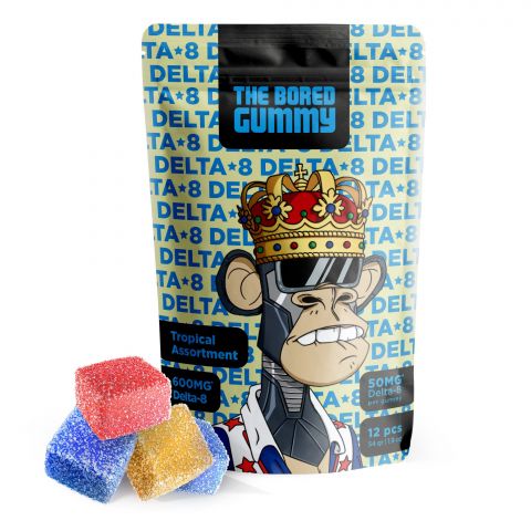 The Bored Gummy - Delta-8 THC - 600MG - Tropical Assortment  - 1