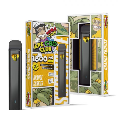 Orange Cookies Vape Pen - D8, THCP - Ape CBD Club - 1
