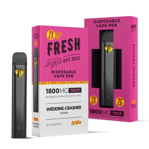 Wedding Crasher Vape Pen - THCP - Disposable - 1800MG - Fresh - 1
