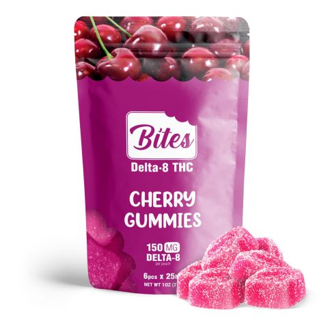 Bites Delta 8 Gummy - Cherry - 150mg - 1