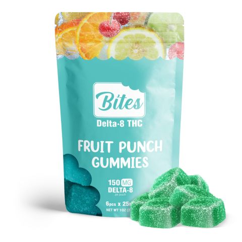 Bites Delta 8 Gummy - Fruit Punch - 150mg - 1