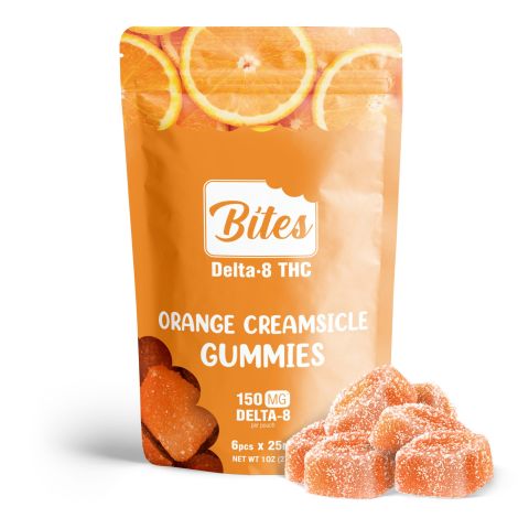 Bites Delta 8 Gummy - Orange Creamsicle - 150mg - 1