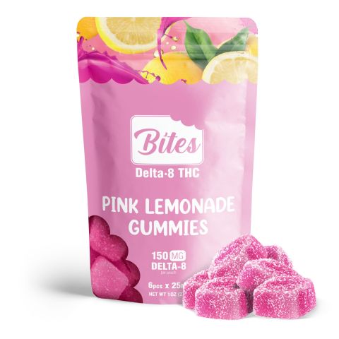 Bites Delta 8 Gummy - Pink Lemonade - 150mg - 1