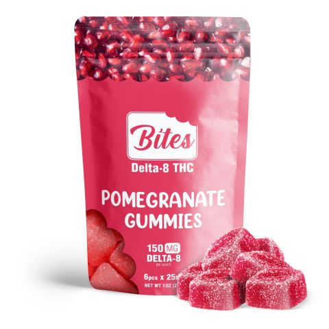 Bites Delta 8 Gummy - Pomegranate - 150mg - 1